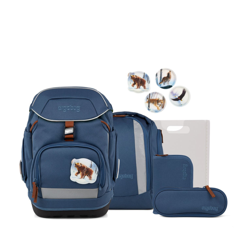 Ergobag Pack Schulranzen-Set, SchneeBärstöber
