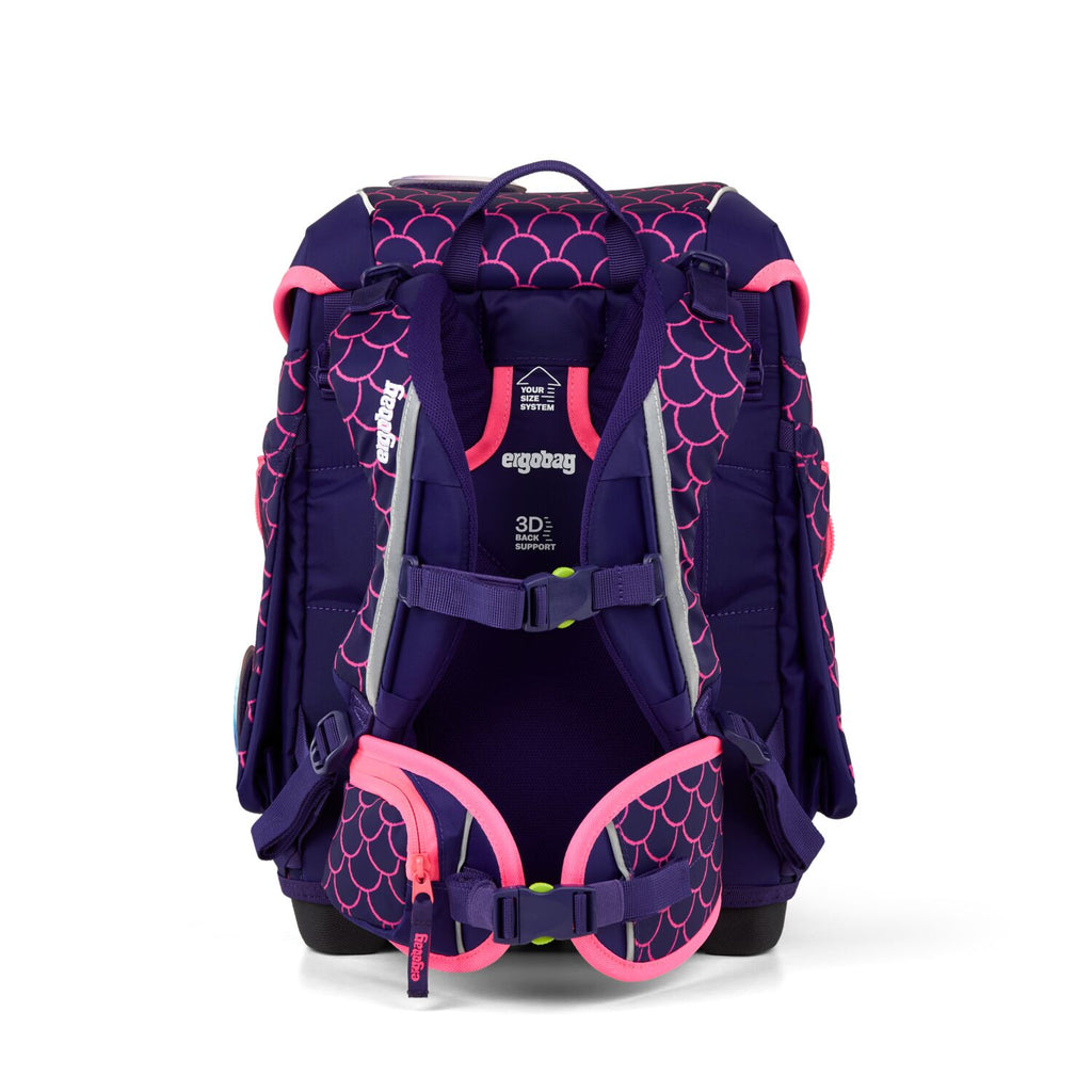 Ergobag Cubo Schulranzen-Set, PerlentauchBär