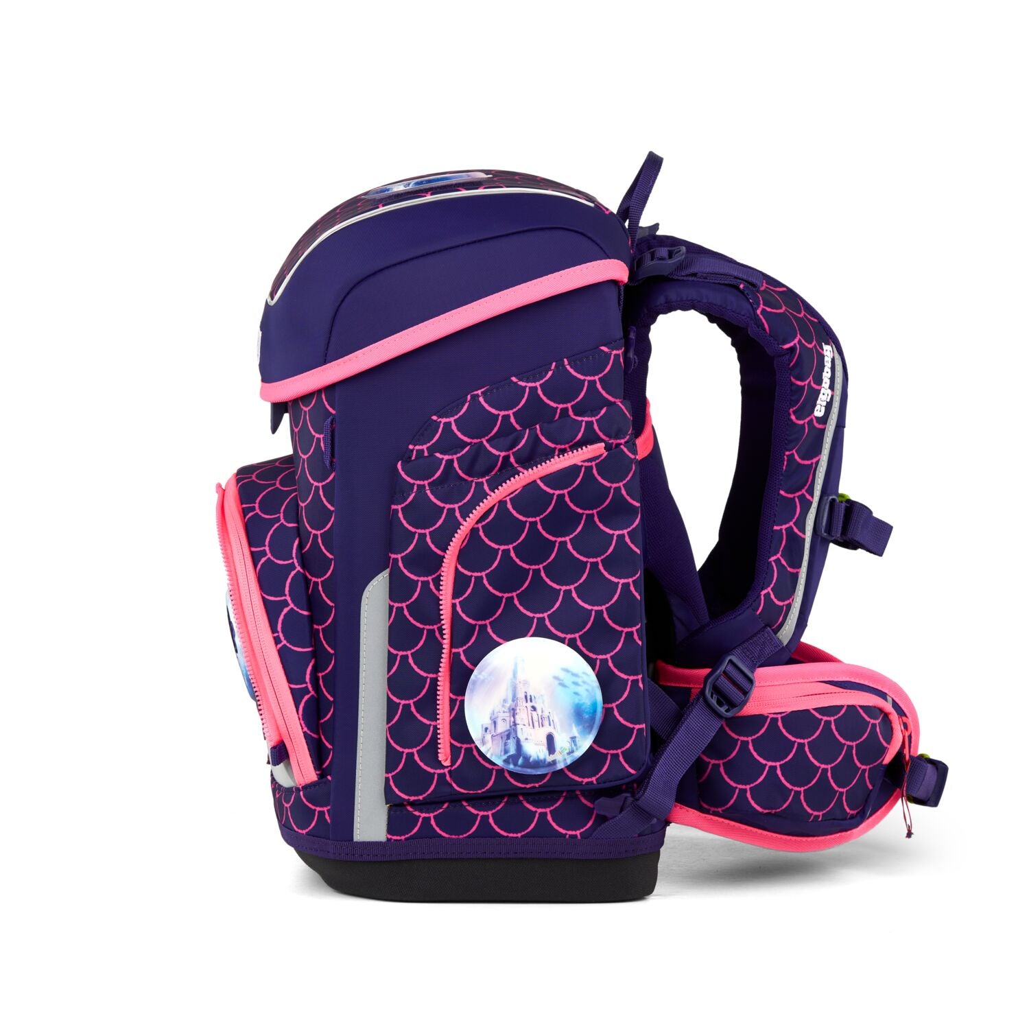 Ergobag Cubo Schulranzen-Set, PerlentauchBär