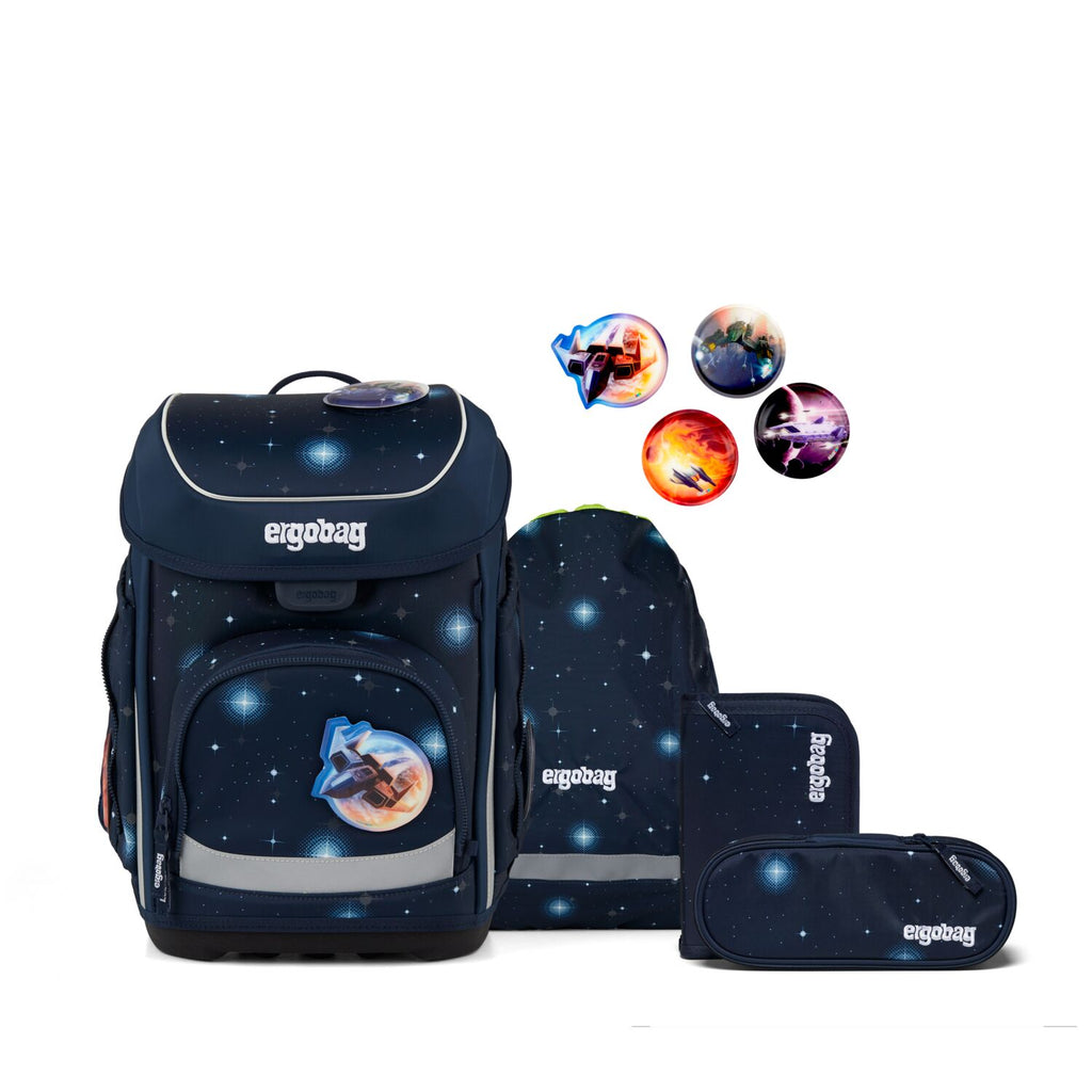 Ergobag Cubo Schulranzen-Set, KoBärnikus