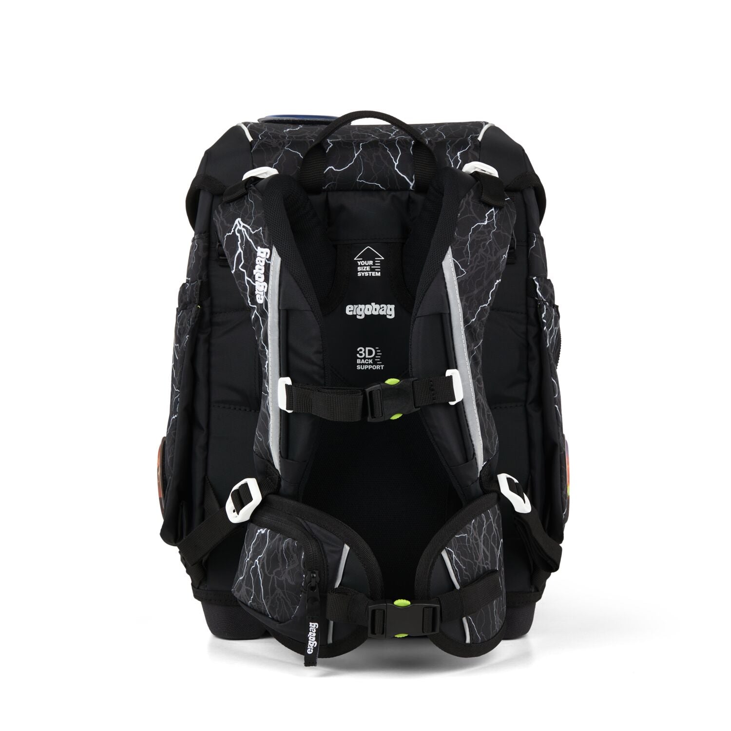 Ergobag Cubo Schulranzen-Set, Super ReflektBär