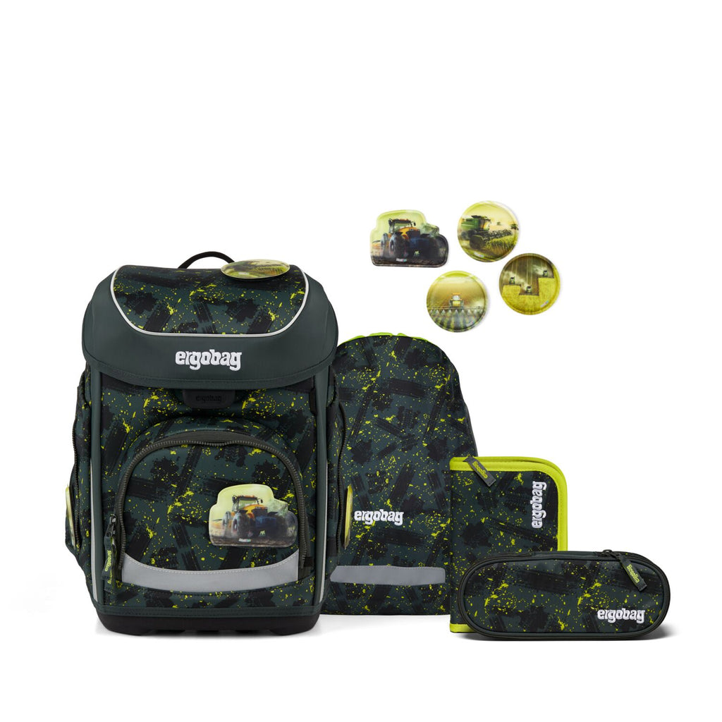 Ergobag Cubo Schulranzen-Set, MähdreschBär