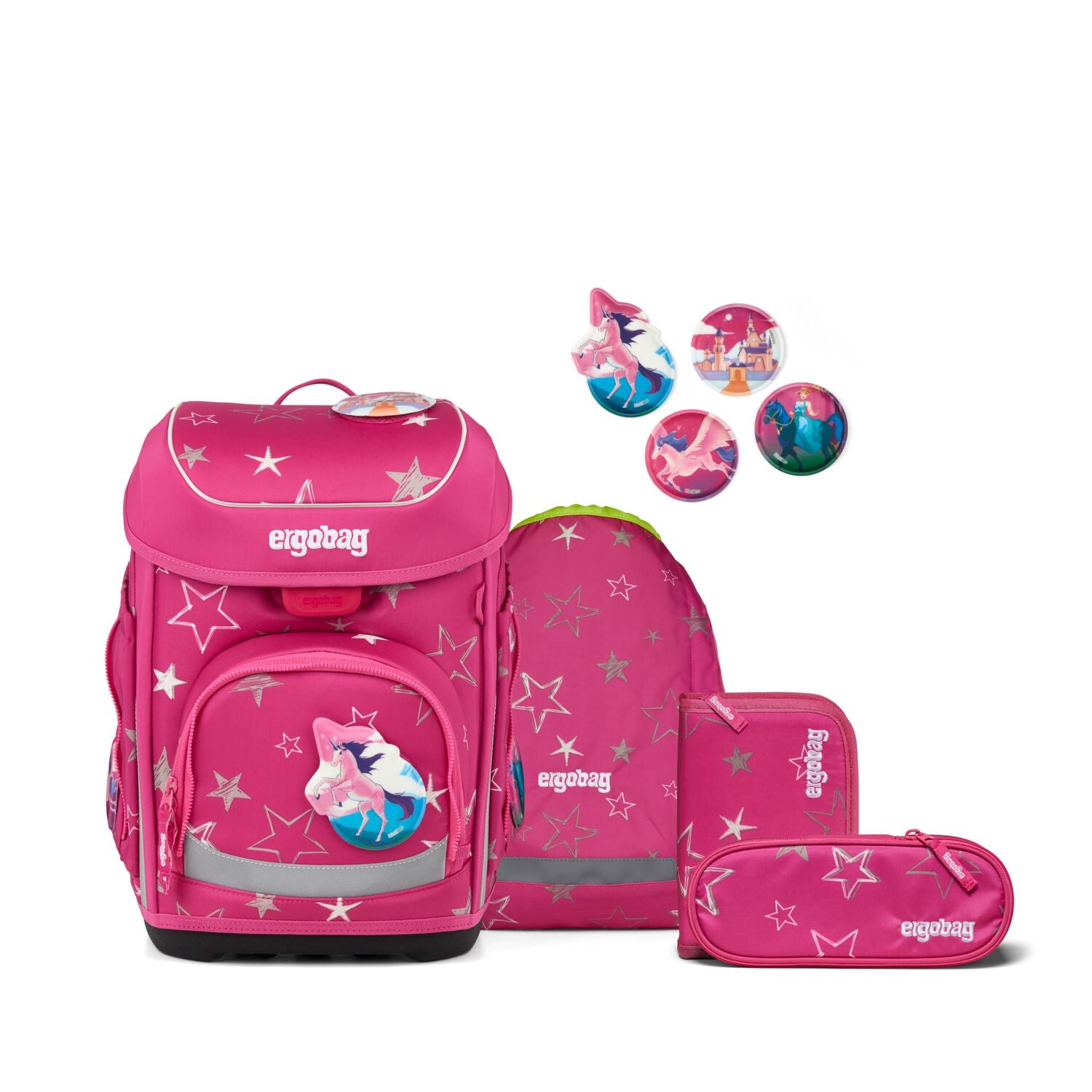 Ergobag Cubo Schulranzen-Set, SternzauBär