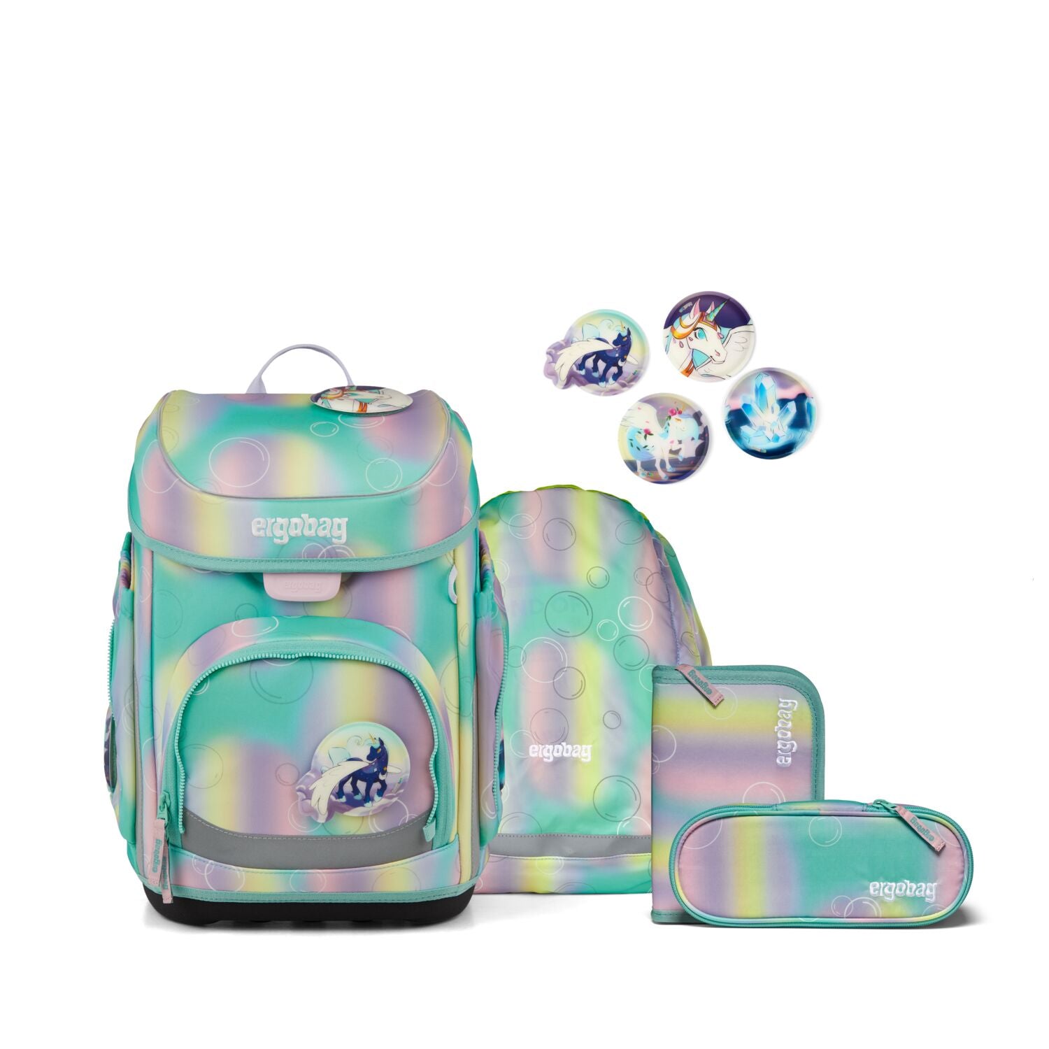 Ergobag Cubo Schulranzen-Set, ZauBärwelt