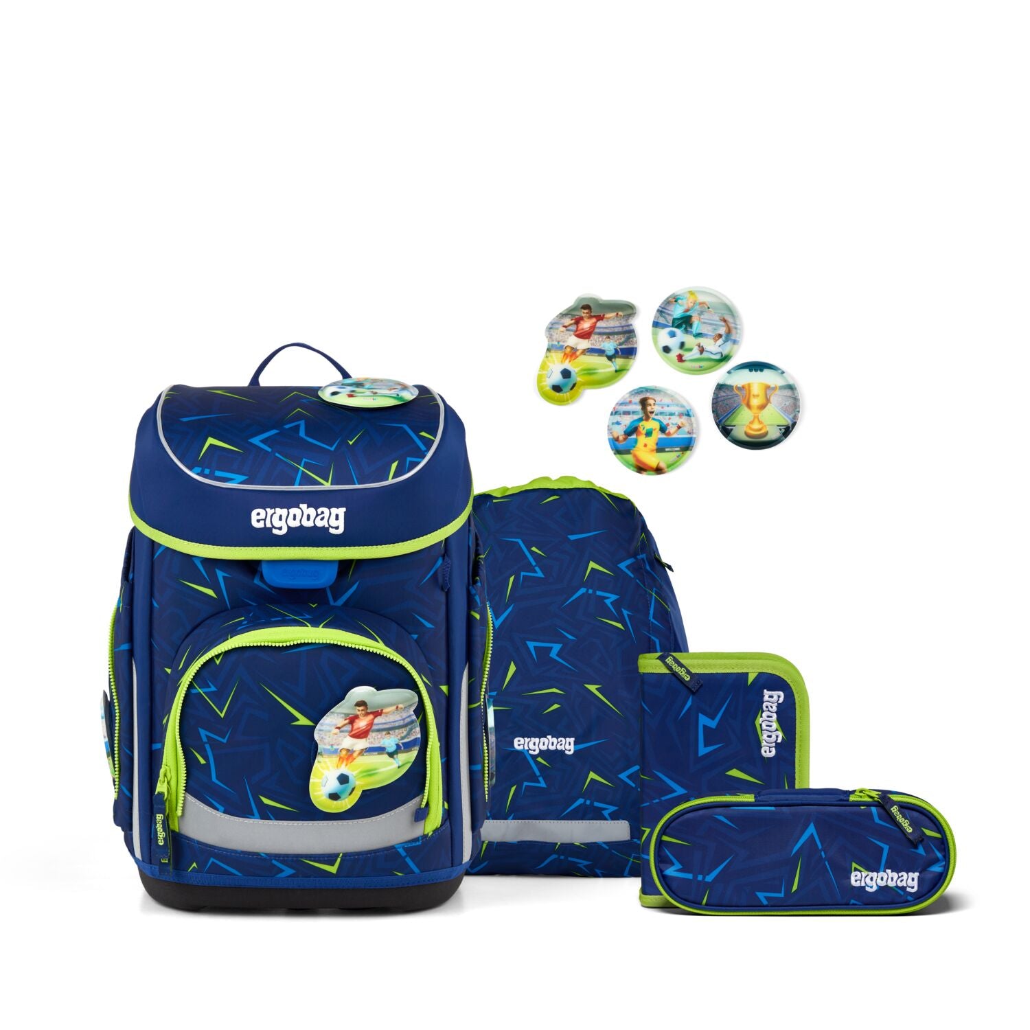 Ergobag Cubo Schulranzen-Set, SpitzenreitBär
