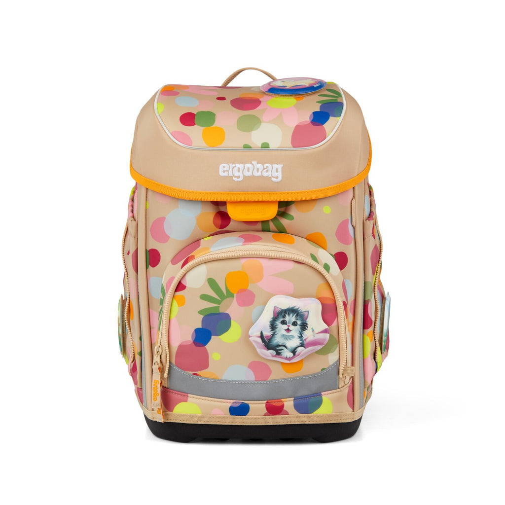 Ergobag Cubo Schulranzen-Set, Flower PowBär