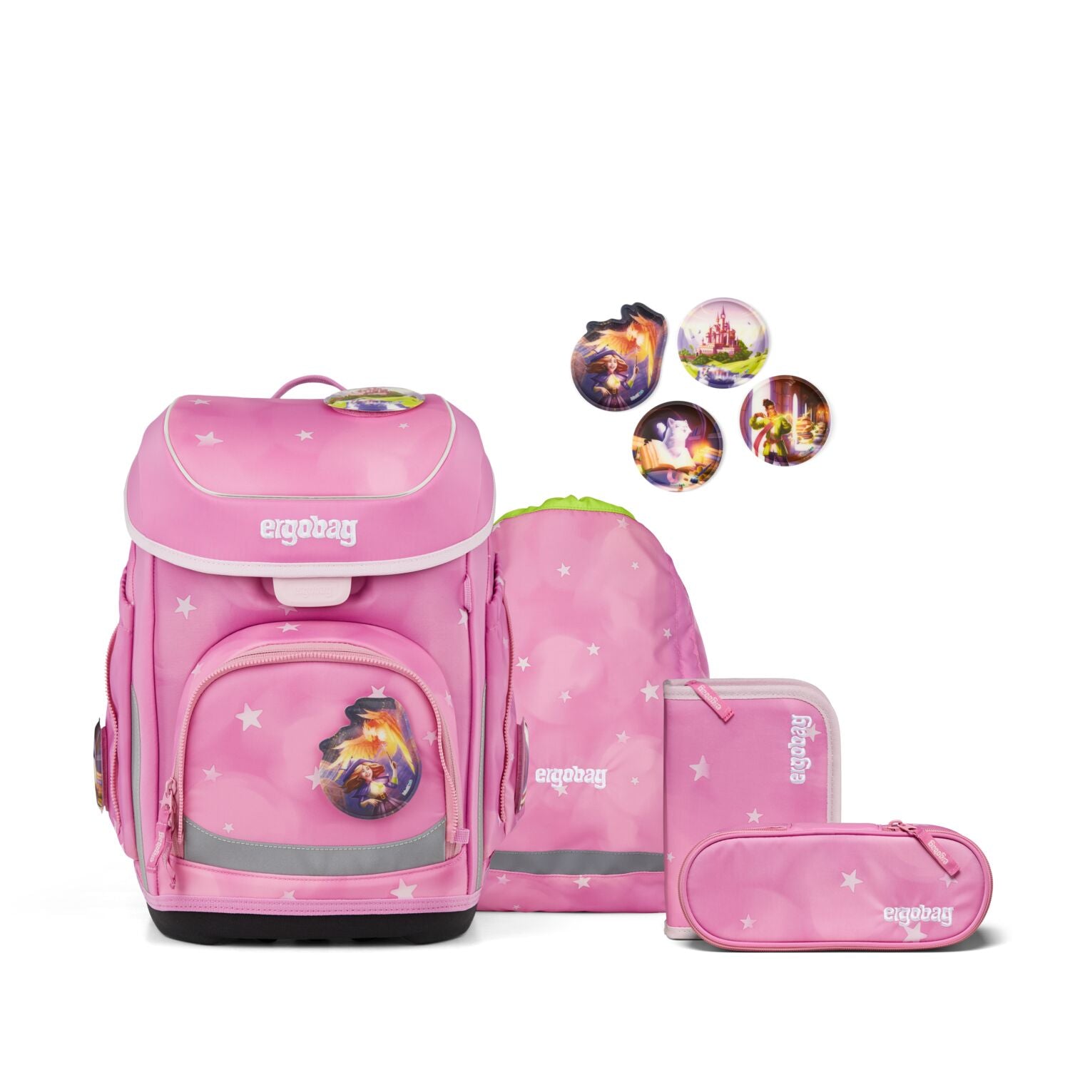 Ergobag Cubo Schulranzen-Set, WolkenzauBär