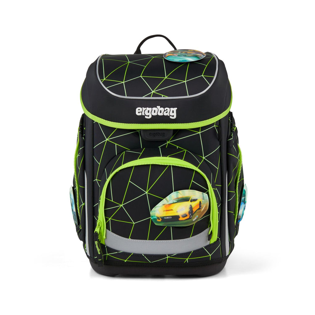 Ergobag Cubo Schulranzen-Set, CyBär Race