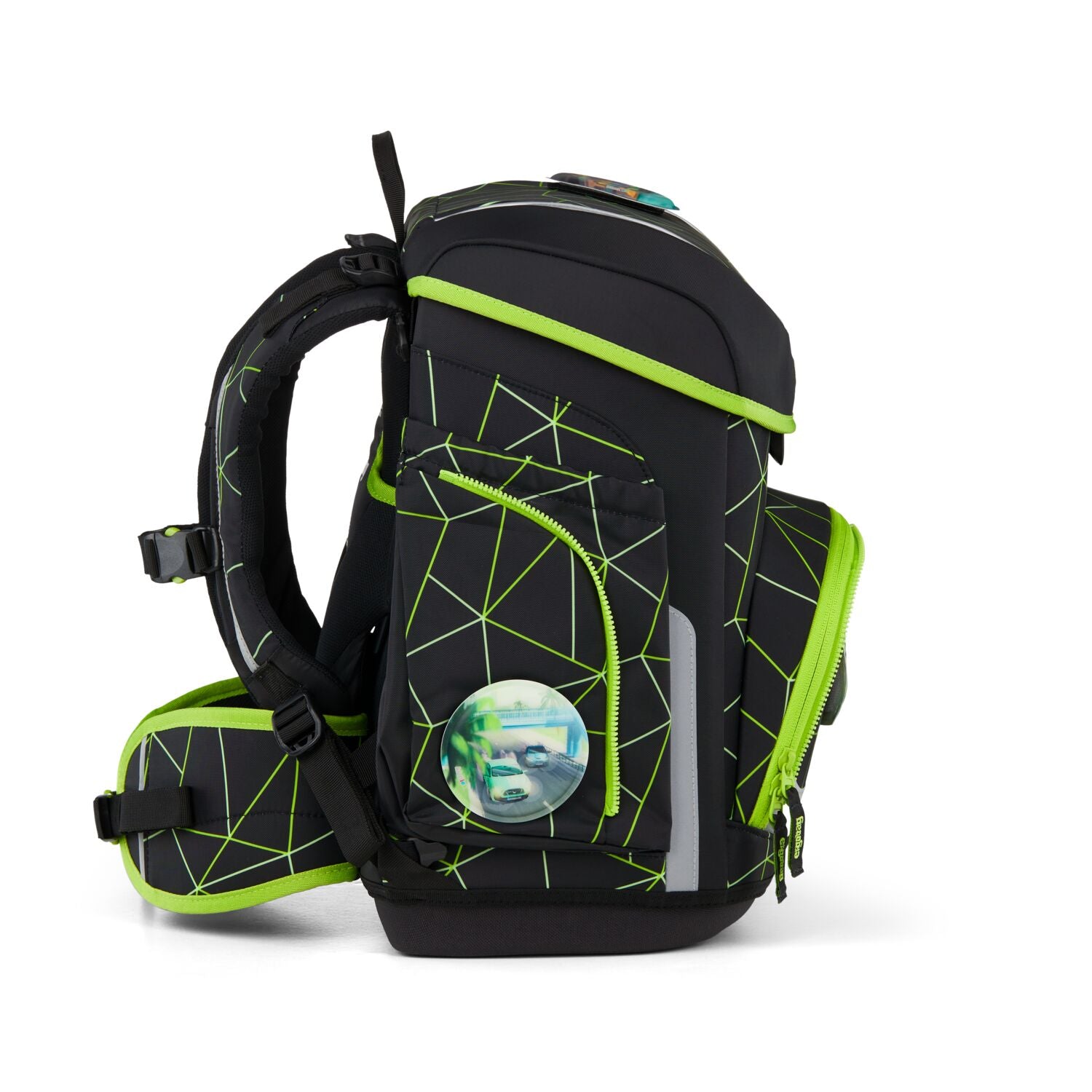 Ergobag Cubo Schulranzen-Set, CyBär Race
