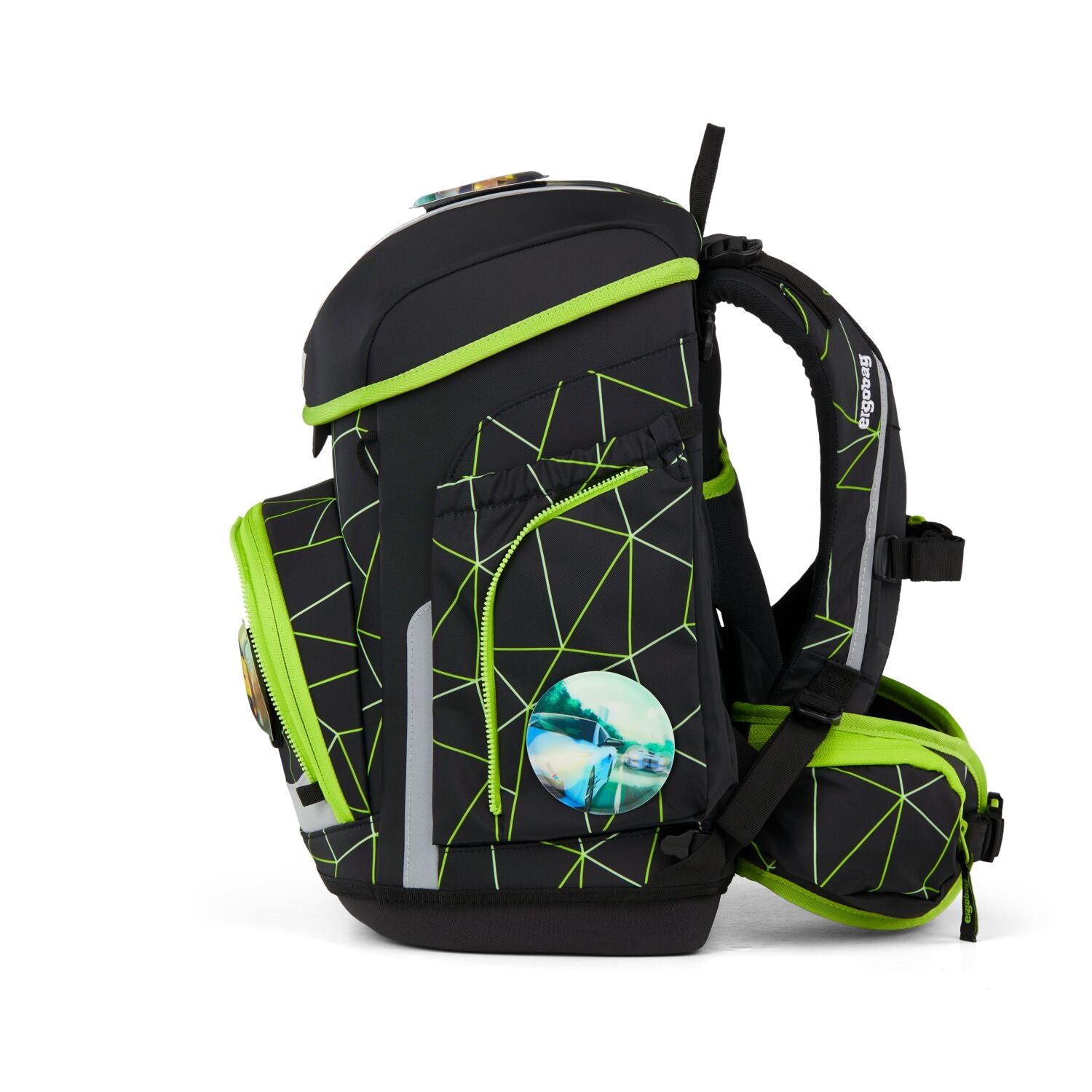 Ergobag Cubo Schulranzen-Set, CyBär Race