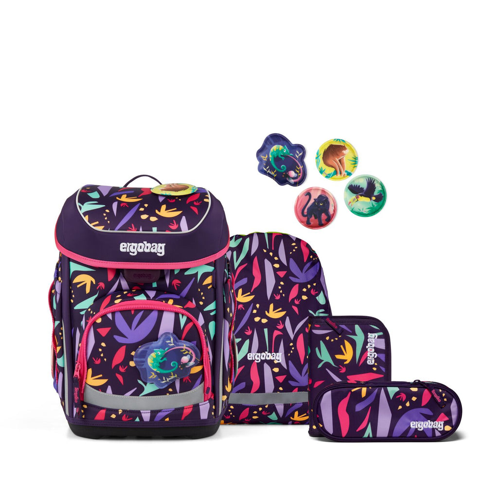 Ergobag Cubo Schulranzen-Set, AmBärzonas