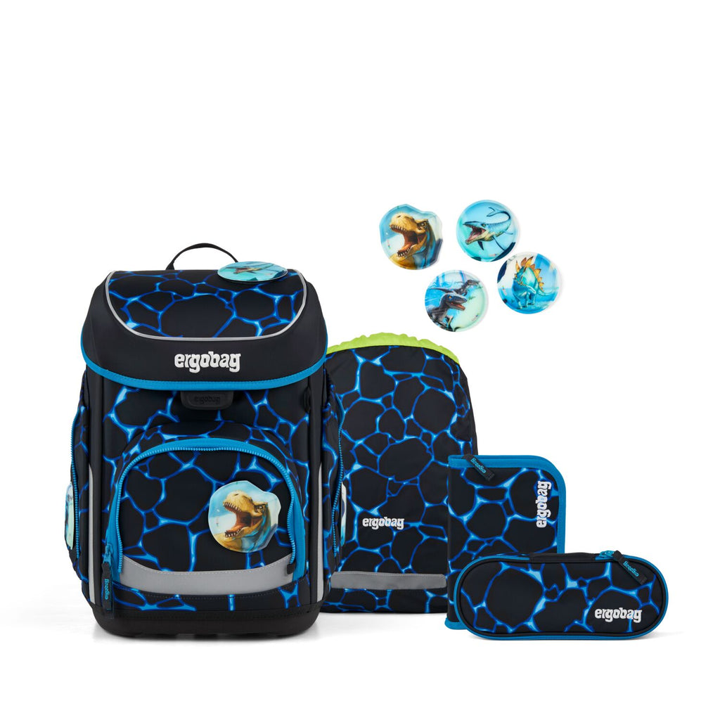 Ergobag Cubo Schulranzen-Set, Bärassic Garden