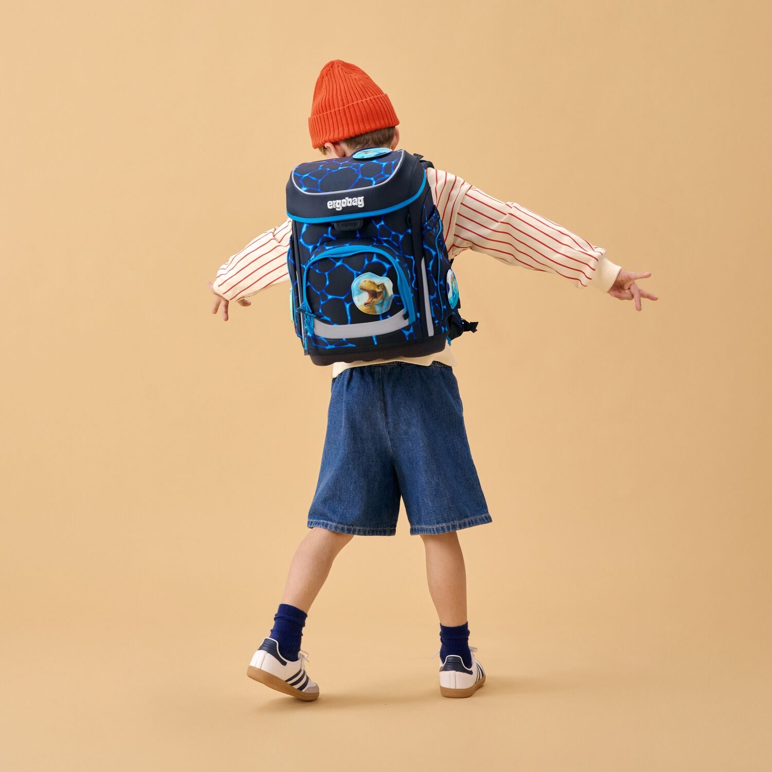 Ergobag Cubo Schulranzen-Set, Bärassic Garden