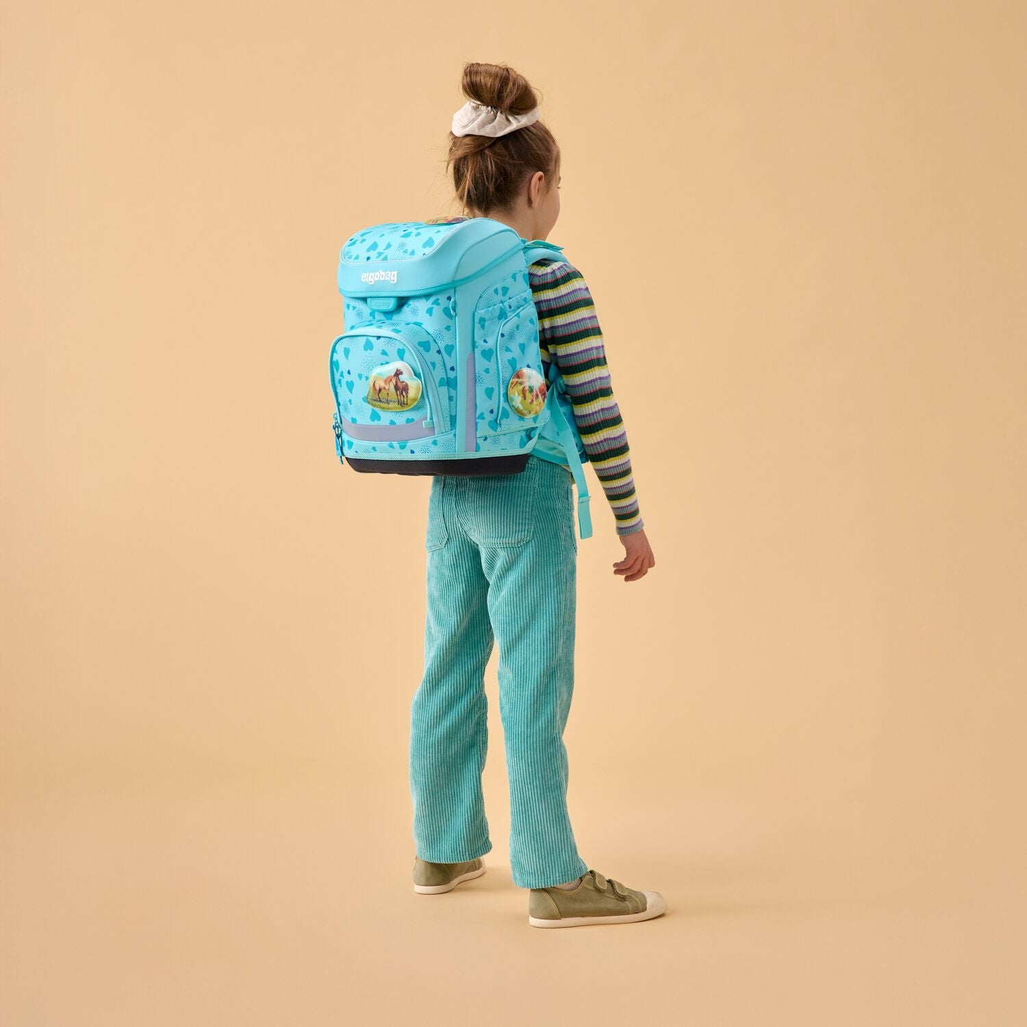 Ergobag Cubo Schulranzen-Set, ReitBärtraum