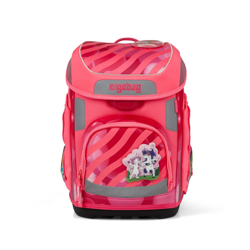 Ergobag Cubo Schulranzen-Set, KuntBärbuntes Einhorn