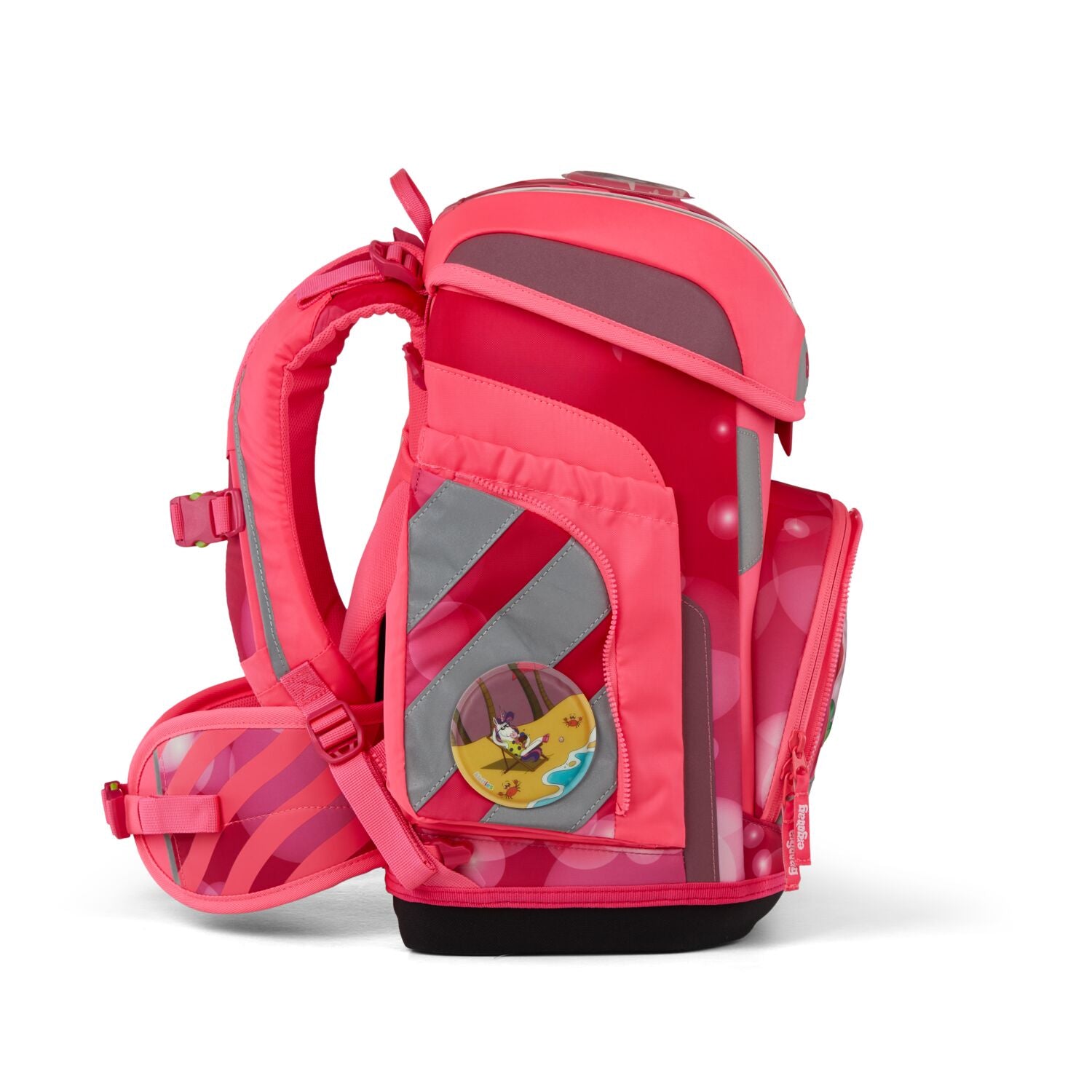 Ergobag Cubo Schulranzen-Set, KuntBärbuntes Einhorn