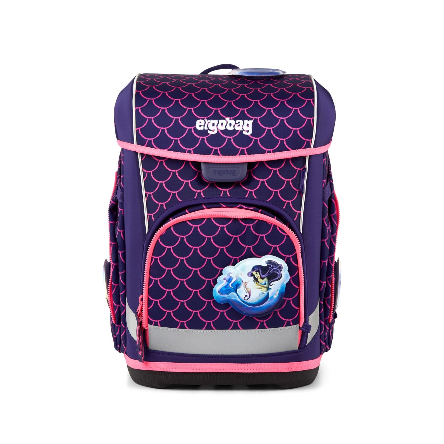 Ergobag Cubo light Schulranzen-Set, PerlentauchBär