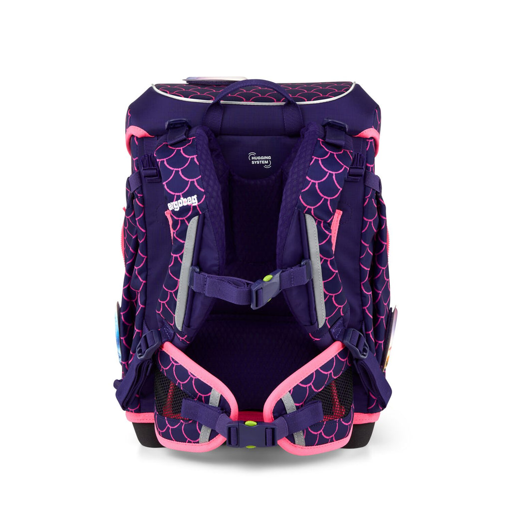 Ergobag Cubo light Schulranzen-Set, PerlentauchBär