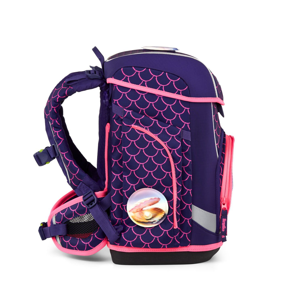 Ergobag Cubo light Schulranzen-Set, PerlentauchBär