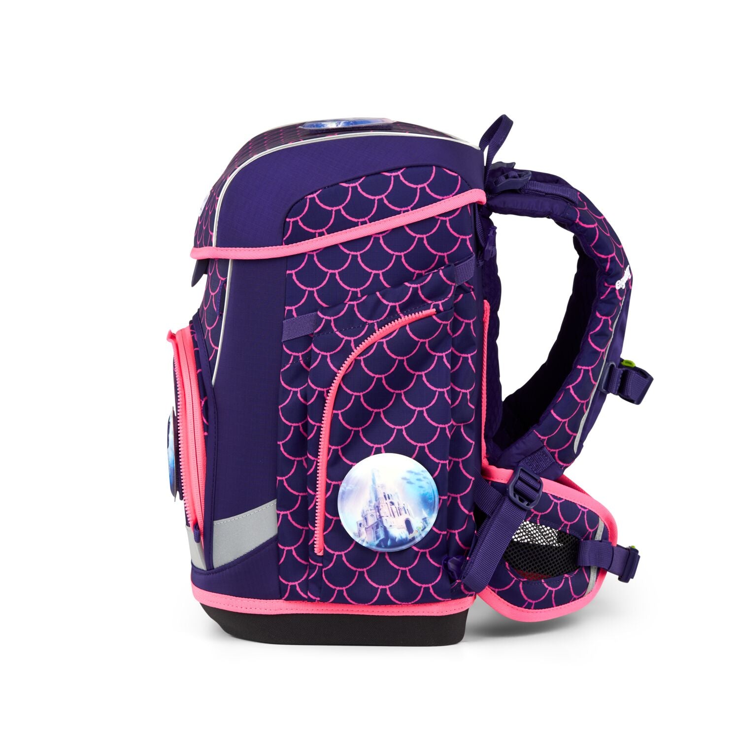 Ergobag Cubo light Schulranzen-Set, PerlentauchBär