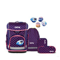 Ergobag Cubo light Schulranzen-Set, PerlentauchBär