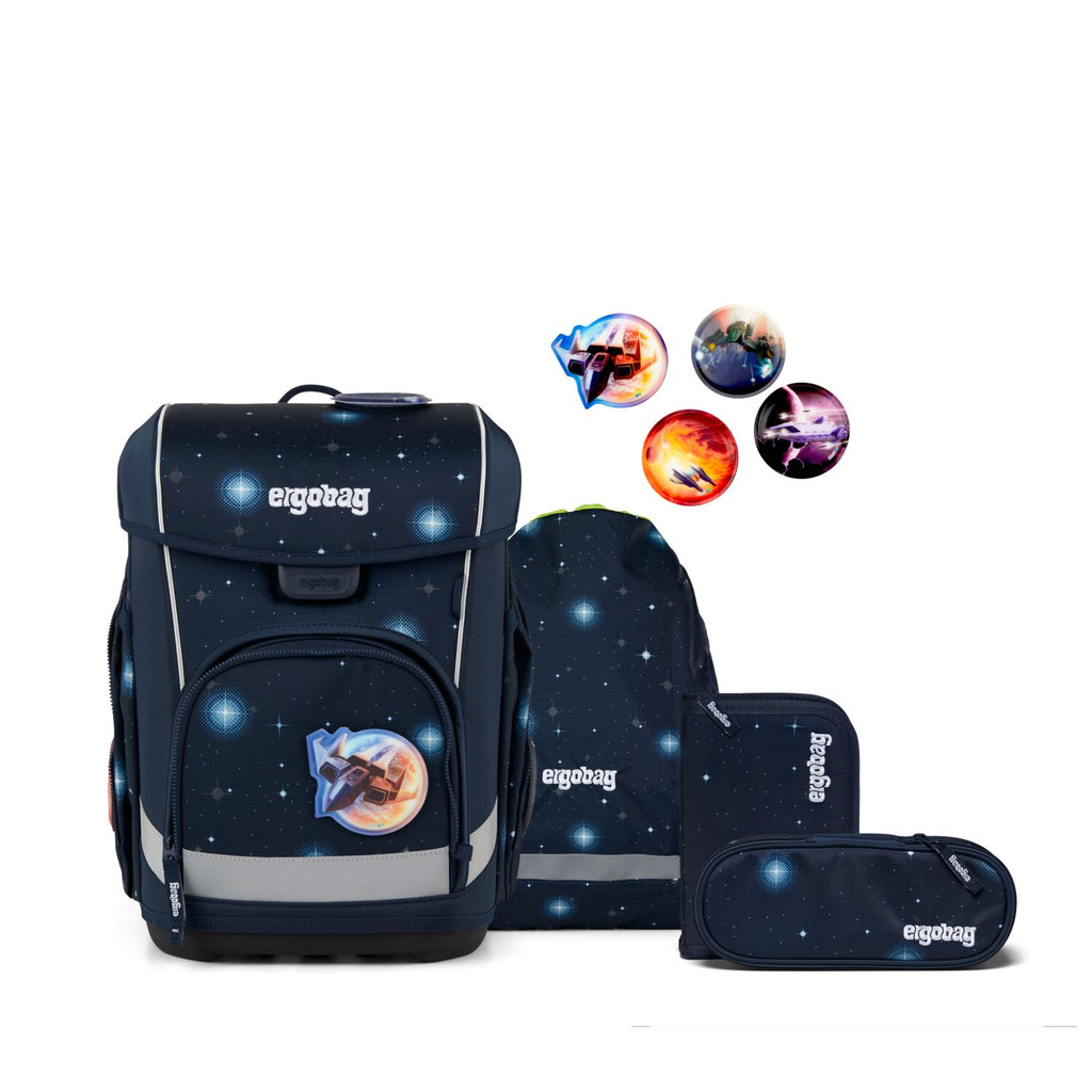 Ergobag Cubo light Schulranzen-Set, KoBärnikus