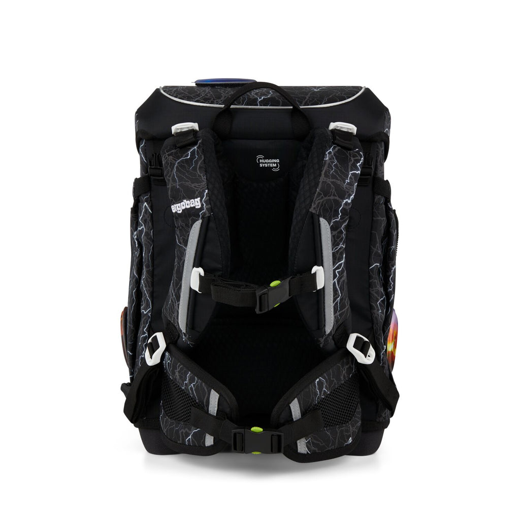 Ergobag Cubo light Schulranzen-Set, Super ReflektBär