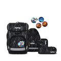 Ergobag Cubo light Schulranzen-Set, Super ReflektBär