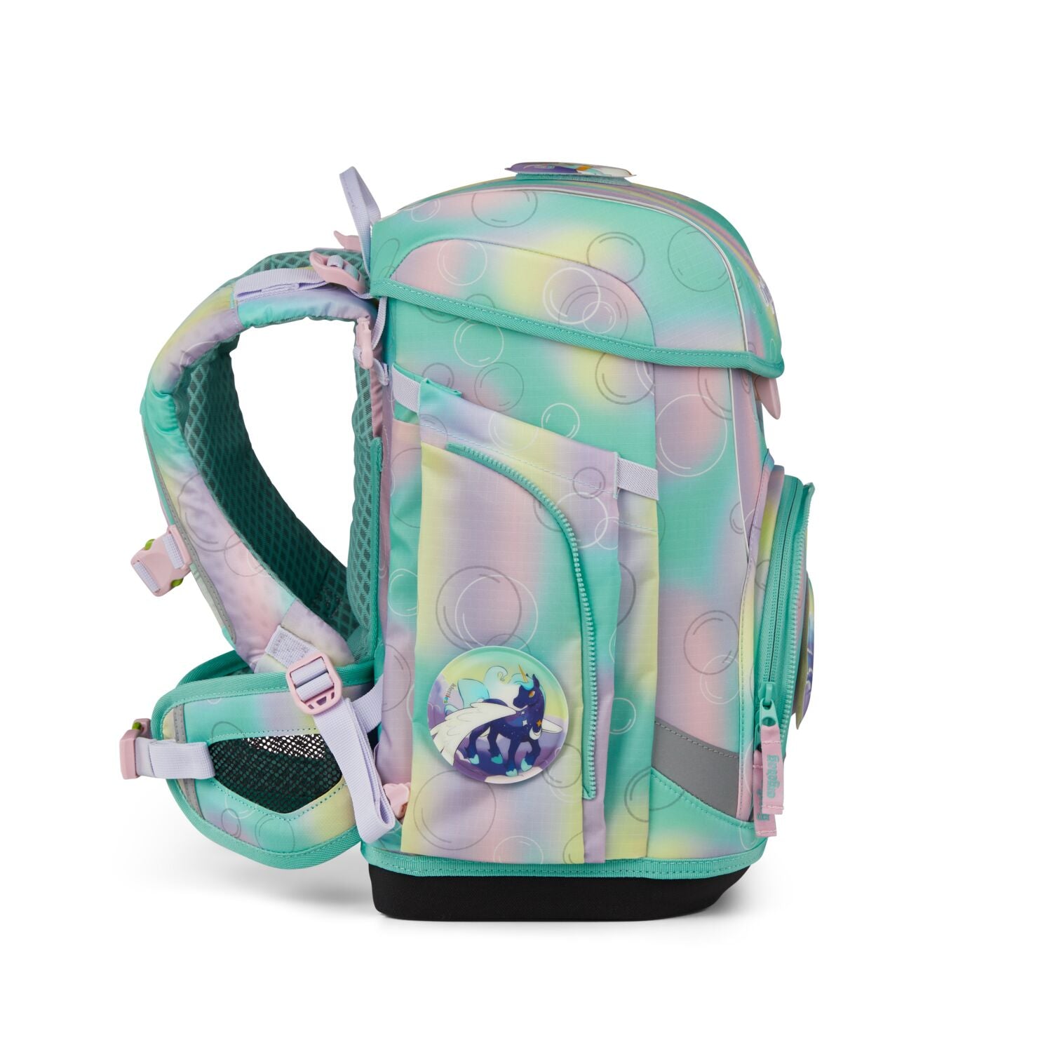 Ergobag Cubo light Schulranzen-Set, ZauBärwelt