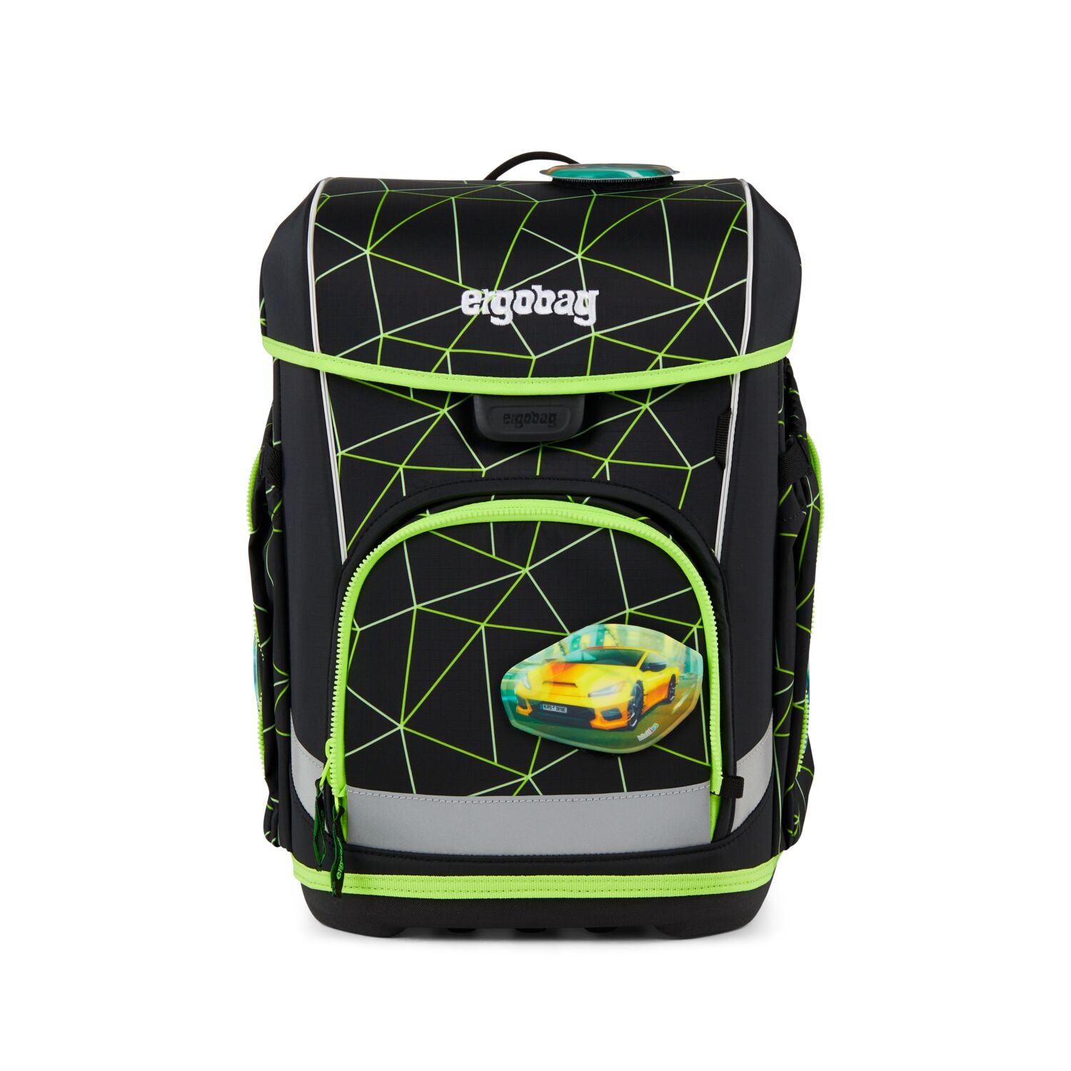 Ergobag Cubo light Schulranzen-Set, CyBär Race