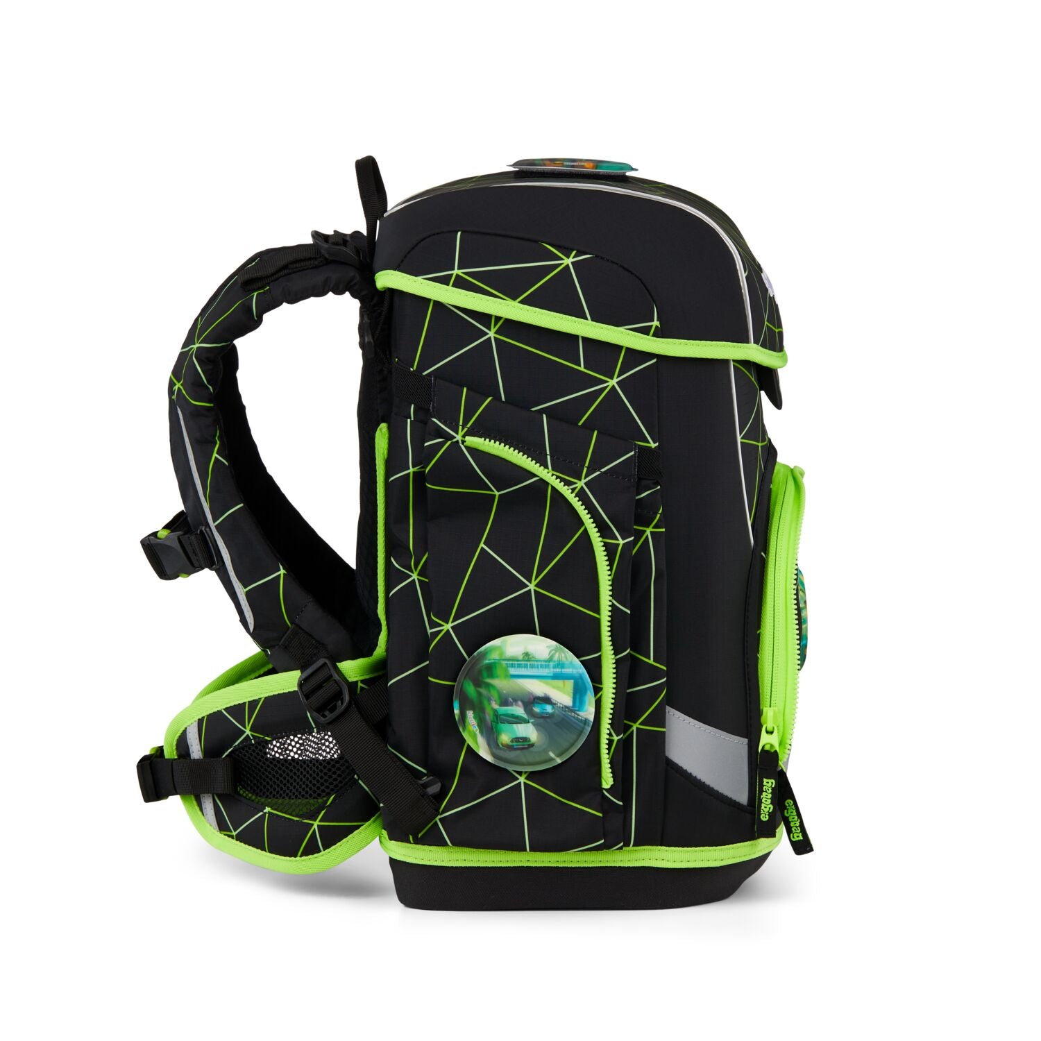 Ergobag Cubo light Schulranzen-Set, CyBär Race