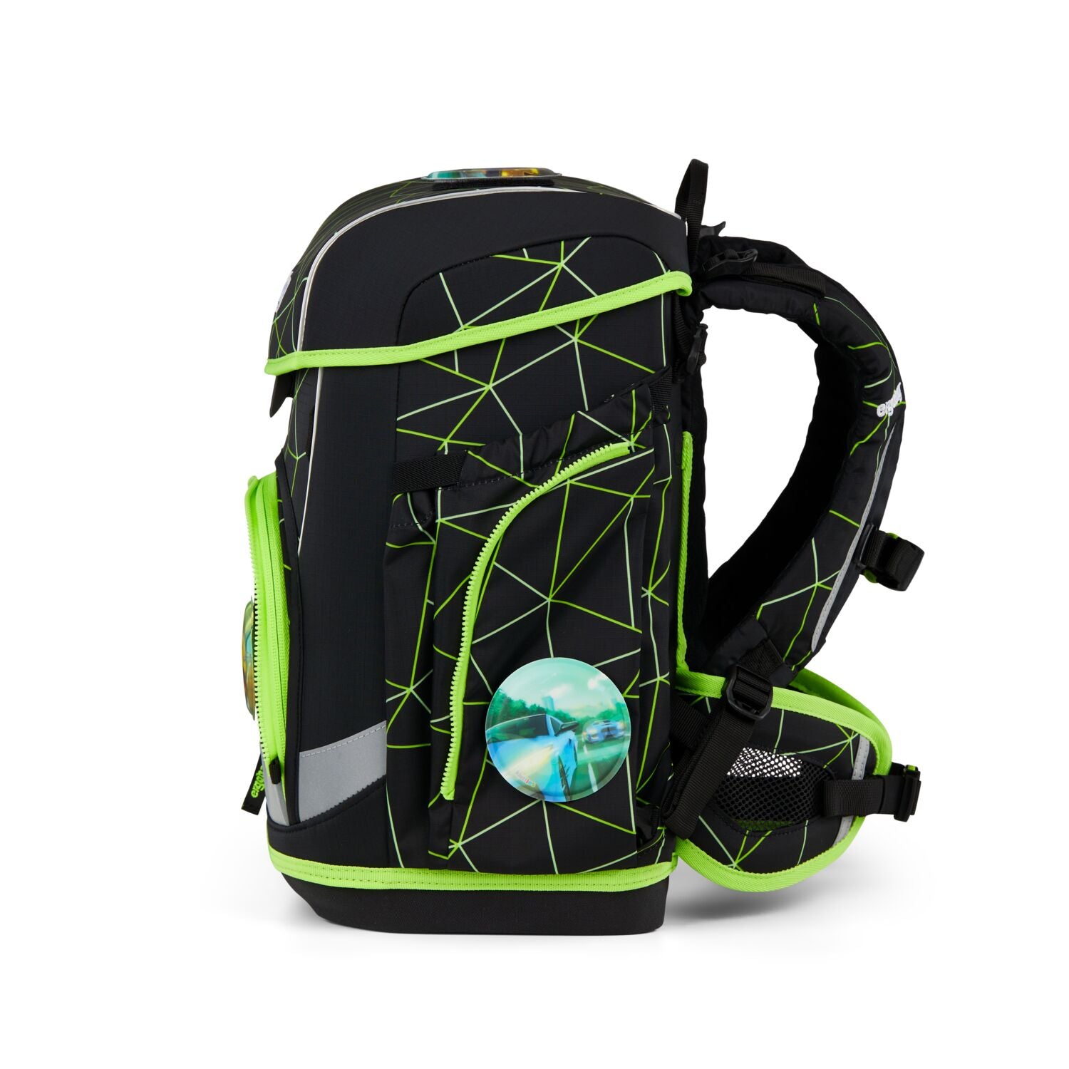 Ergobag Cubo light Schulranzen-Set, CyBär Race