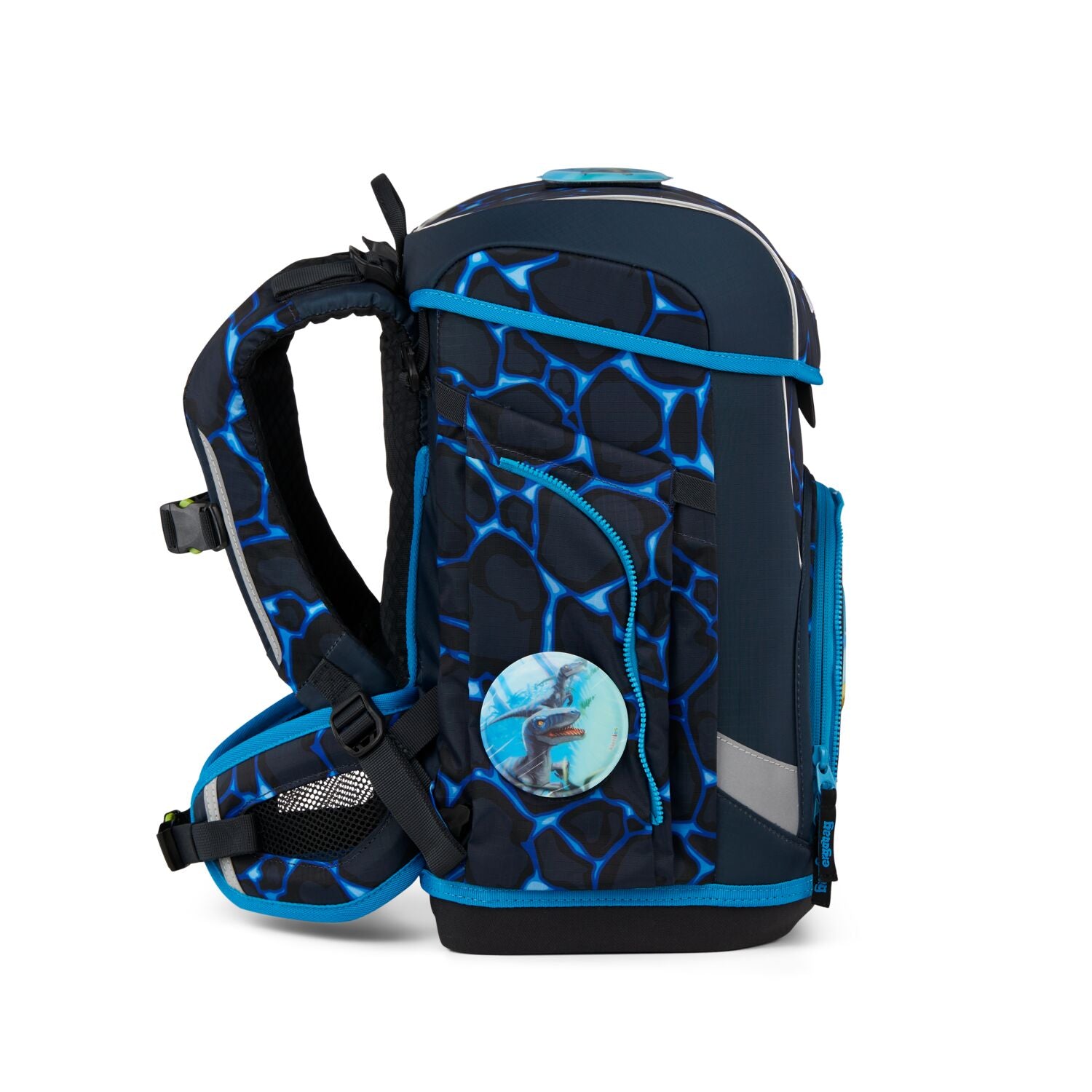Ergobag Cubo light Schulranzen-Set, Bärassic Garden