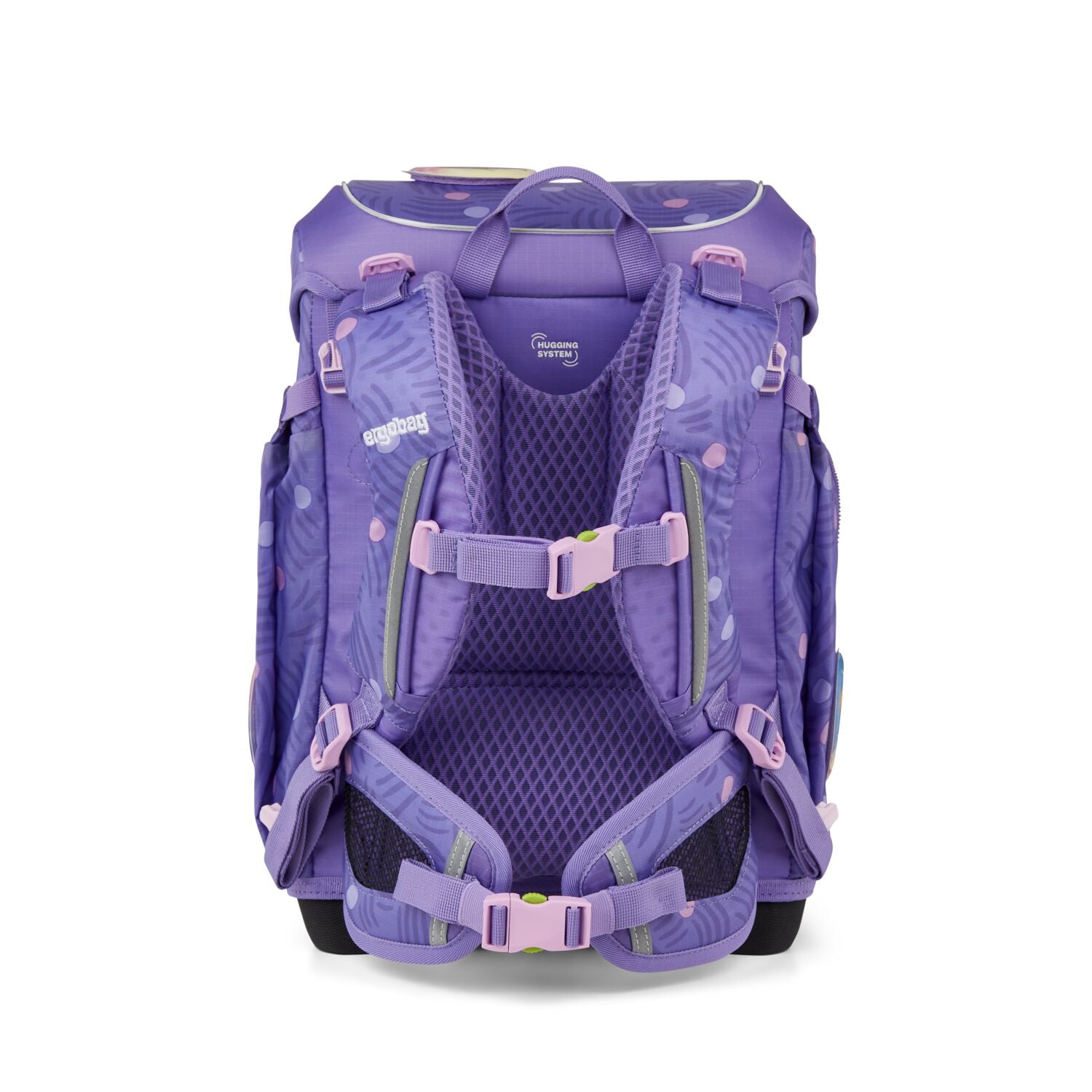 Ergobag Cubo light Schulranzen-Set, PonyBäradies