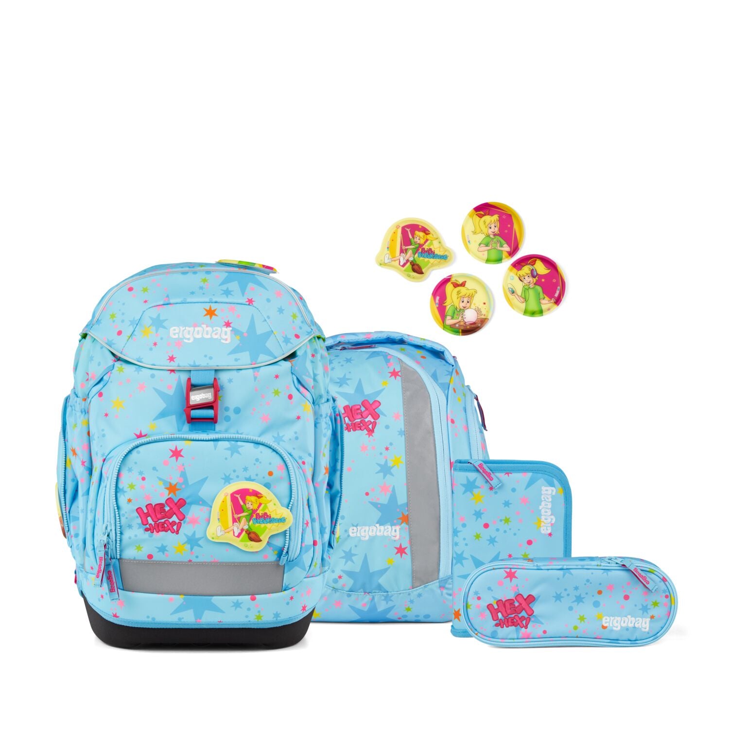 Ergobag Pack Schulranzen-Set, Bärhext