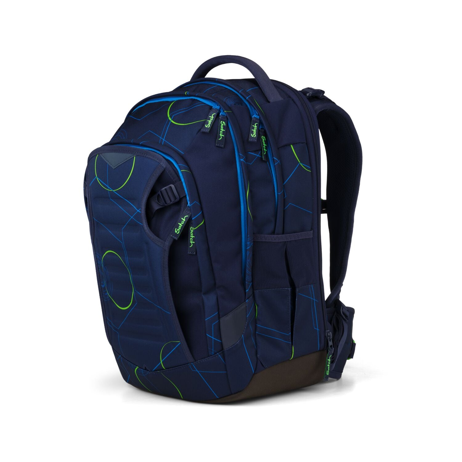 Satch Rucksack Match Plus, Blue Tech