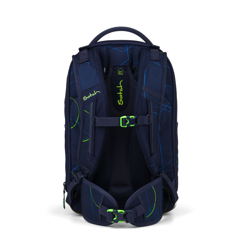 Satch Rucksack Match Plus, Blue Tech