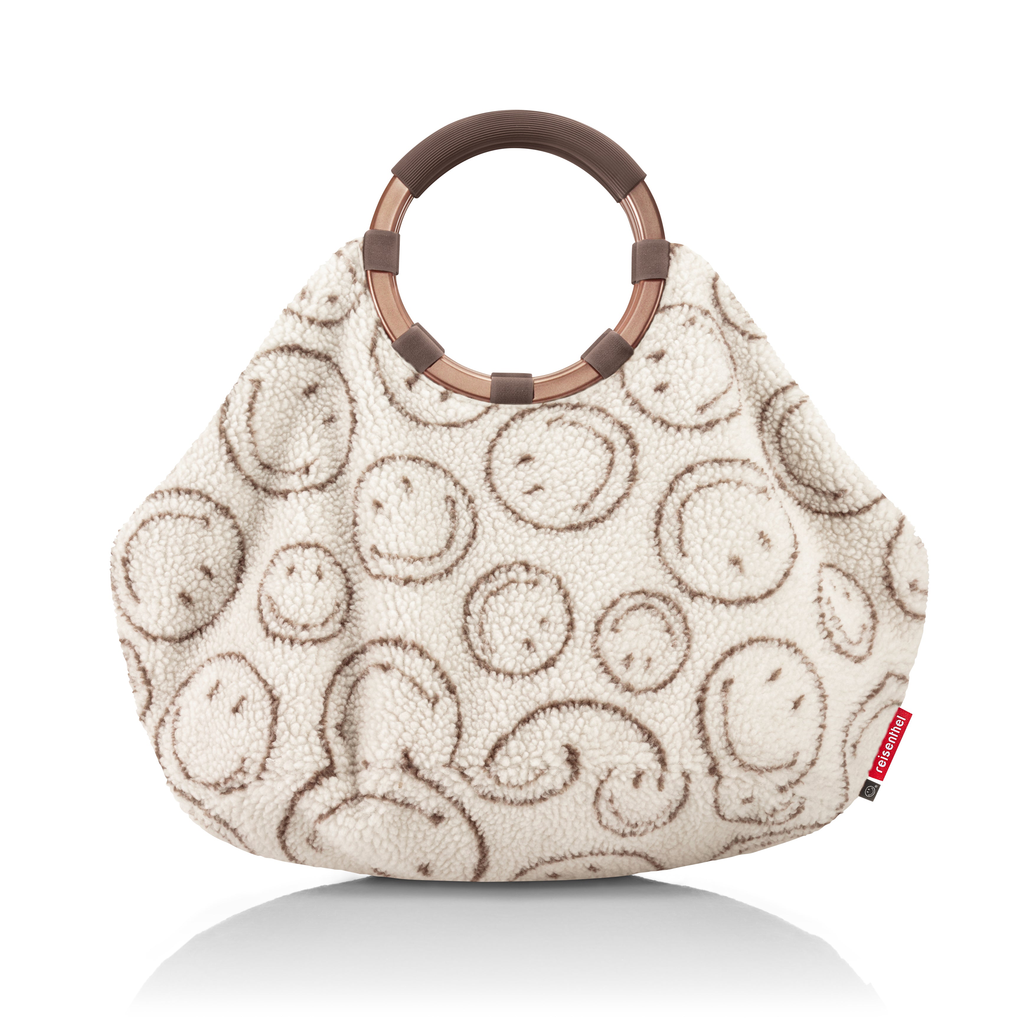 Reisenthel Loopbag Hobo, Smiley® Teddy Chocolate
