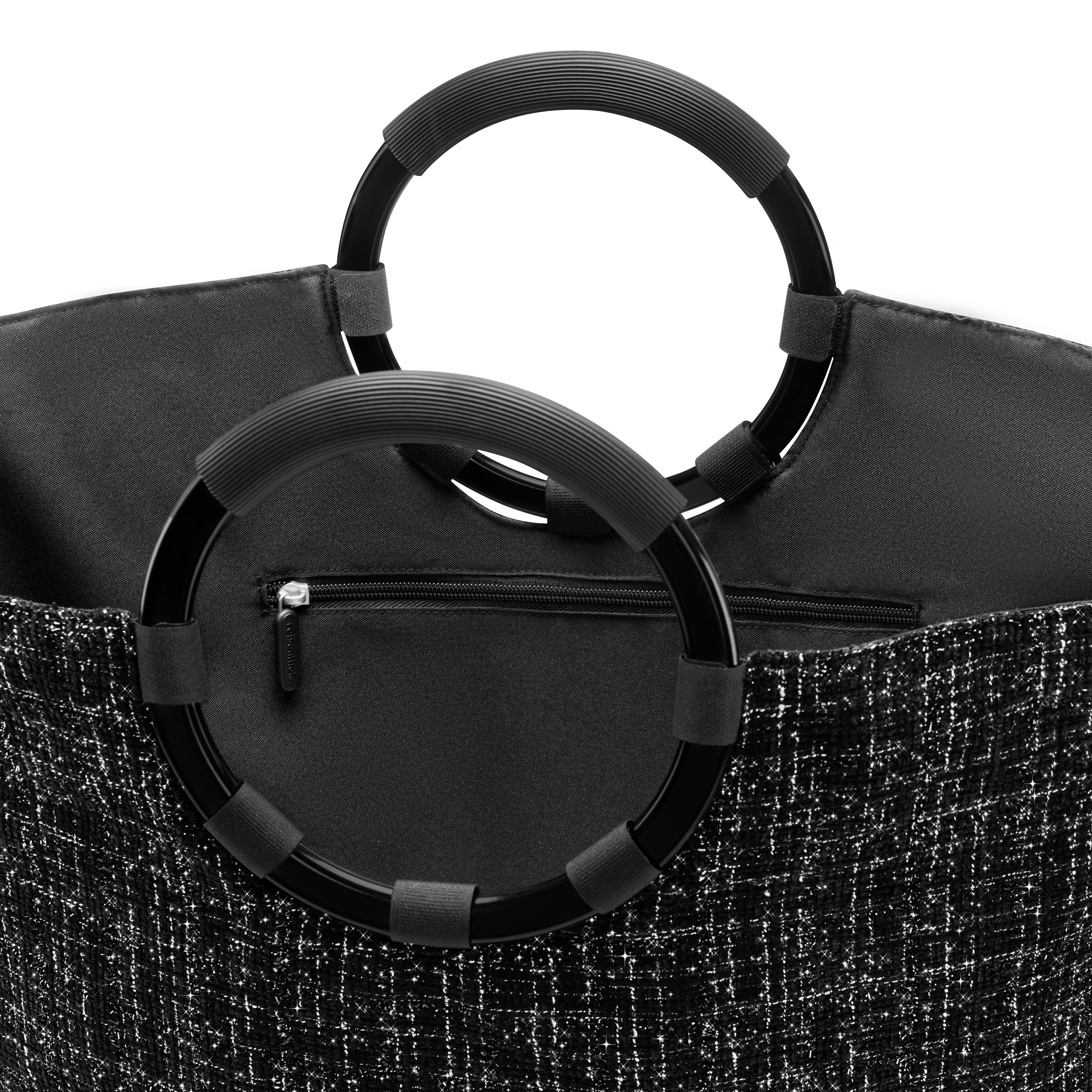 Reisenthel Loopbag Hobo, Bouclé Black