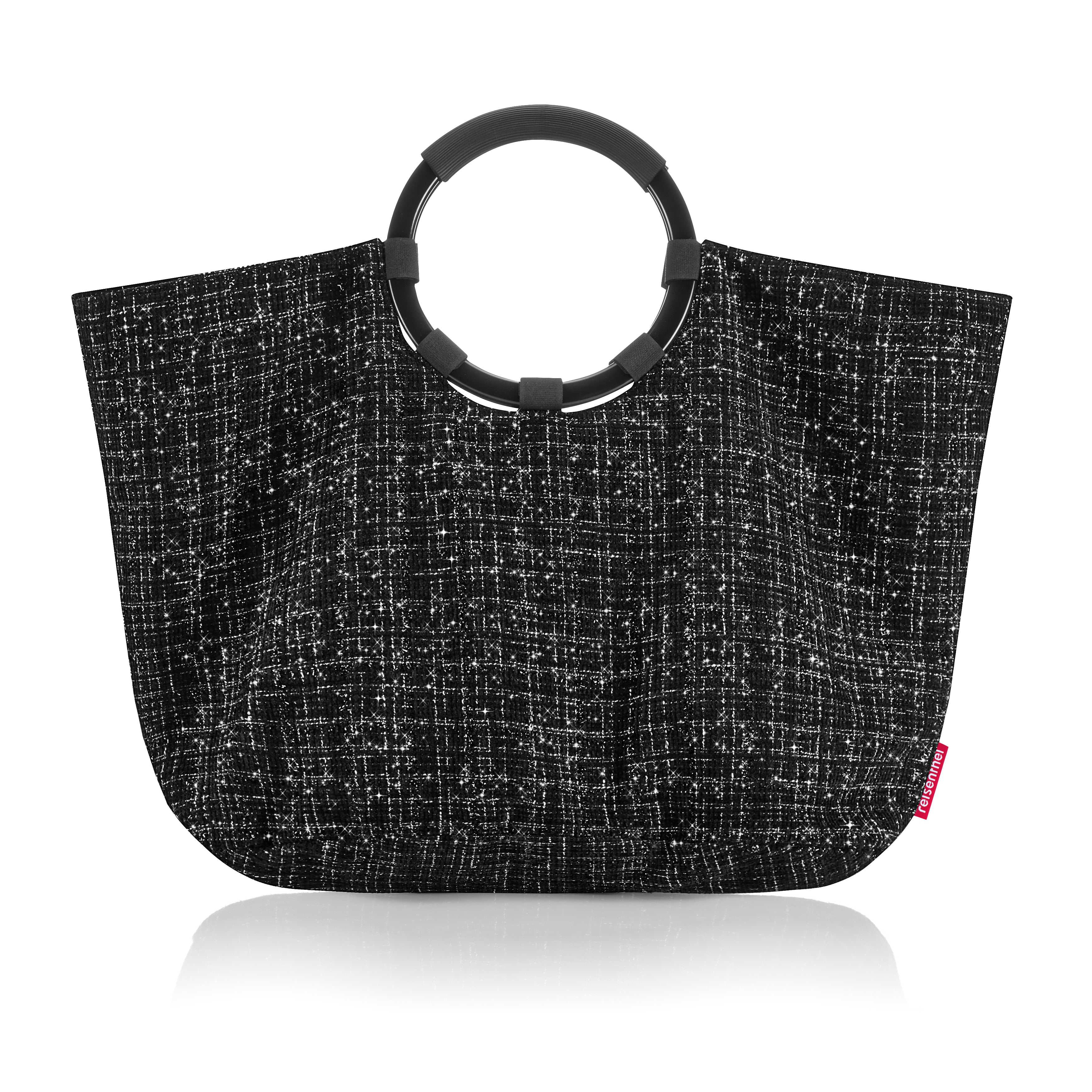 Reisenthel Loopbag Hobo, Bouclé Black