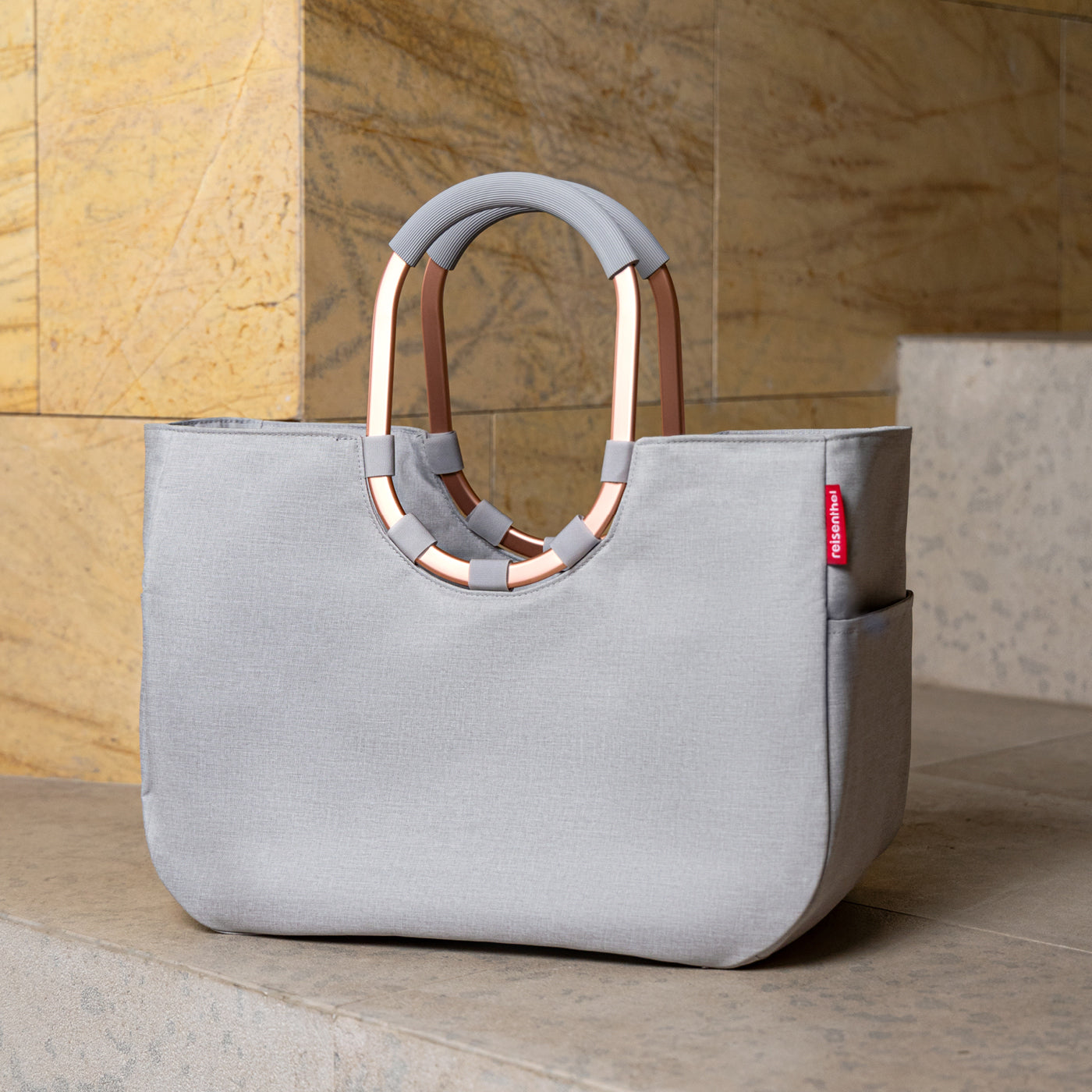 Reisenthel Loopshopper L, Twist Sky Rose – Produktansicht 3