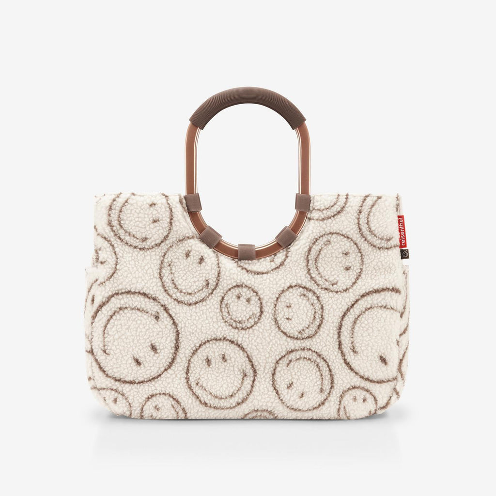 Reisenthel Loopshopper L, Smiley® Teddy Chocolate