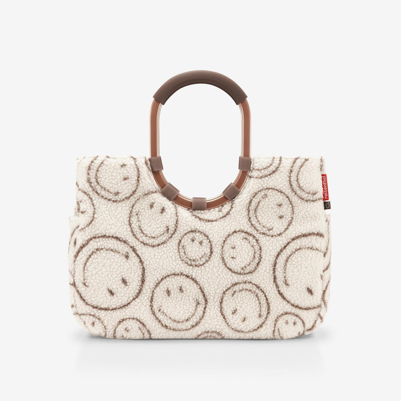 Reisenthel Loopshopper L, Smiley® Teddy Chocolate
