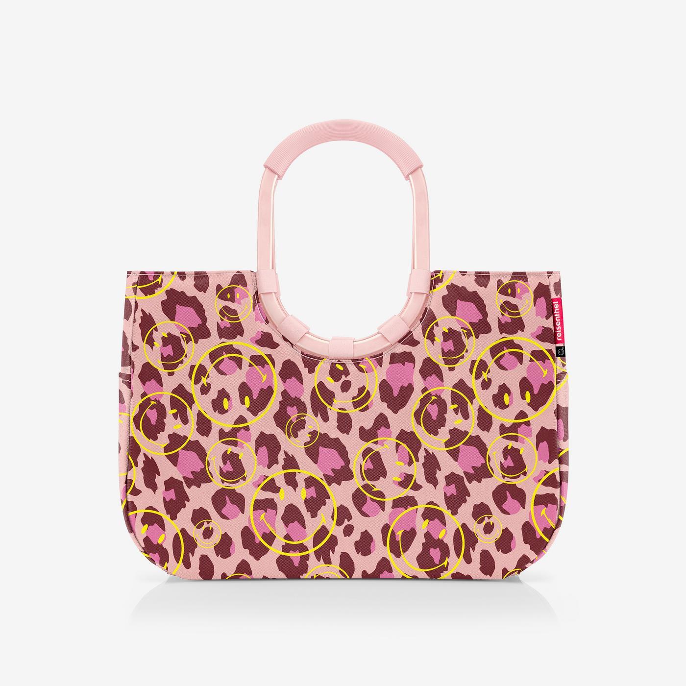 Reisenthel Loopshopper L, Smiley Leo Blush