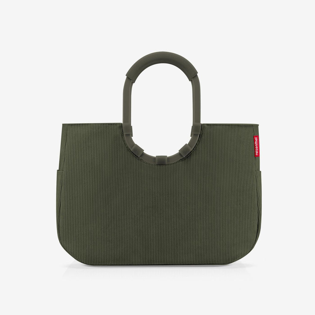 Reisenthel Loopshopper L, Cord Dark Matcha