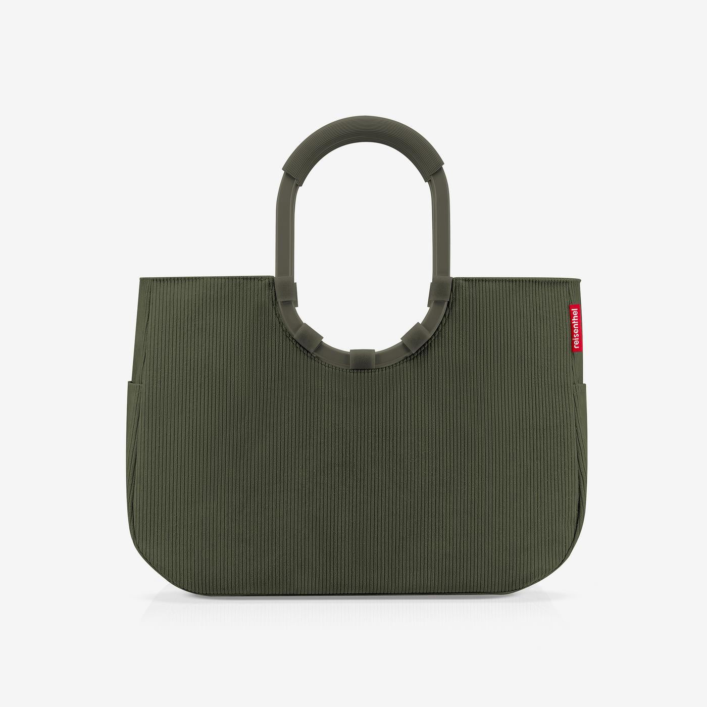 Reisenthel Loopshopper L, Cord Dark Matcha