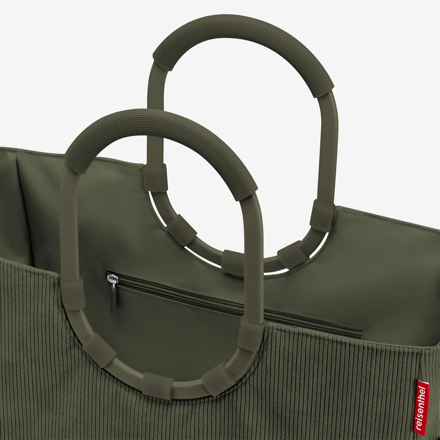 Reisenthel Loopshopper L, Cord Dark Matcha – Produktansicht 5