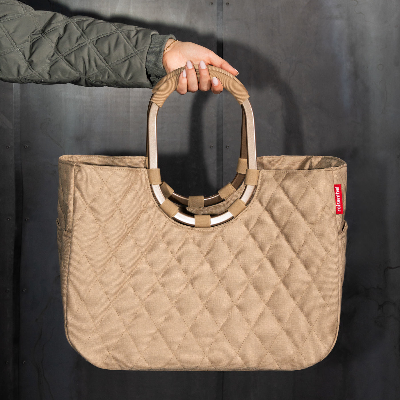 Reisenthel Loopshopper L, Rhombus Ginger – Produktansicht 3