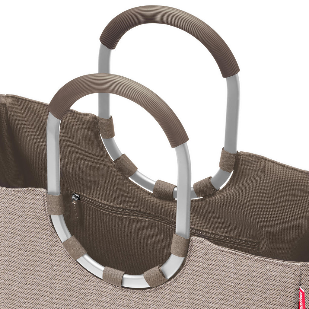 Reisenthel Loopshopper L, Herringbone Mokka