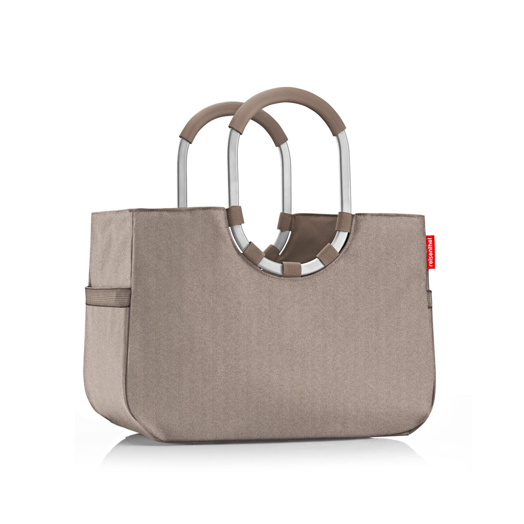 Reisenthel Loopshopper L, Herringbone Mokka